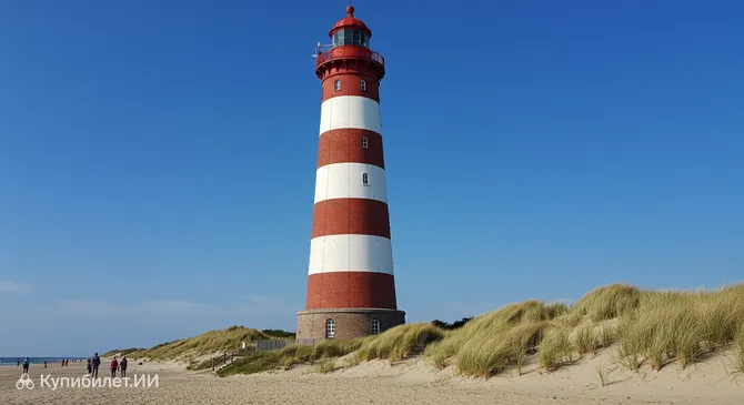 Новый маяк Боркума