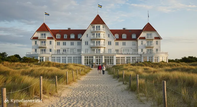 Отель Штрандотель Фирьяресцайтен Боркум