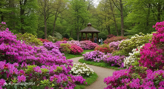 Парк рододендронов Бремена