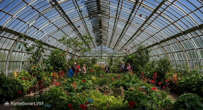 Дом бабочек на острове Майнау