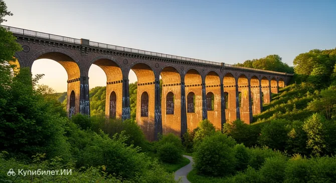 Виадук Химпендалбрюкке (Элиасовская железная дорога)