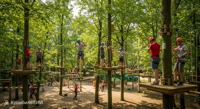 Верёвочный парк Альтенхоф