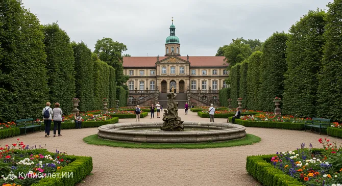 Дворцовый сад Эрлангена