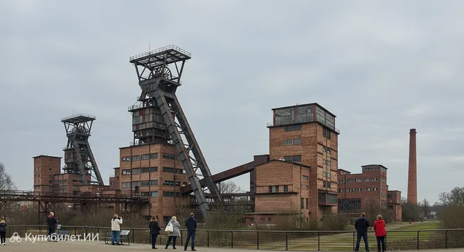 Шахта и коксохимический завод Цольферайн (объект ЮНЕСКО)