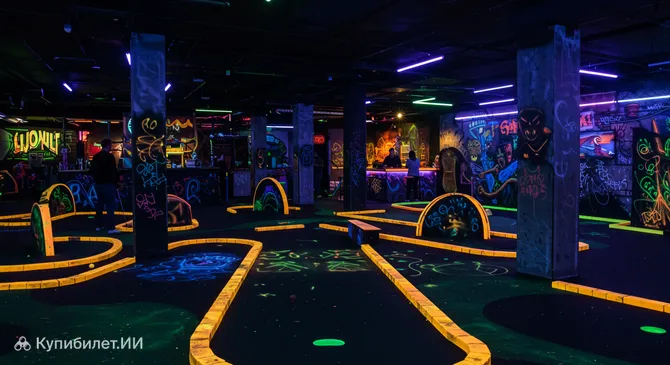 Шварцлихтхельден Мини-гольф