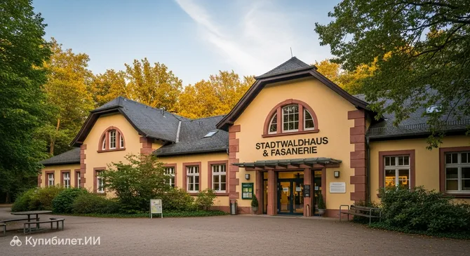 Информационный центр Штадтвальдхаус и Фазанерия