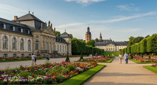 Сад у замка