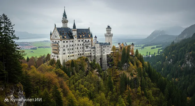 Замок Нойшванштайн