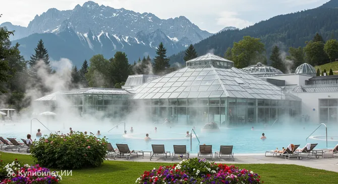 Королевские Кристальные Термальные Бани Швангау