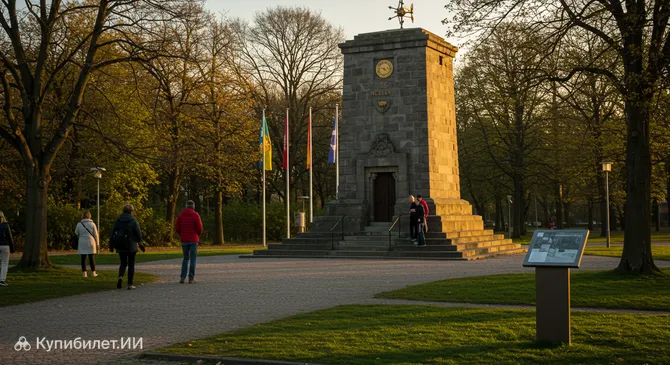 Памятник 15-му восточному меридиану