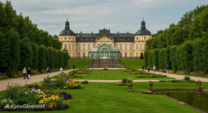 Парк дворца Гота