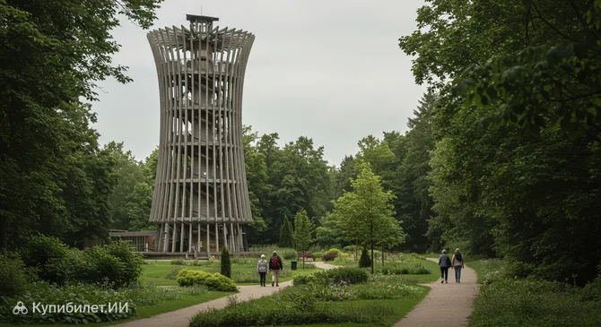 Градуировочная башня в Курпарке Хамма