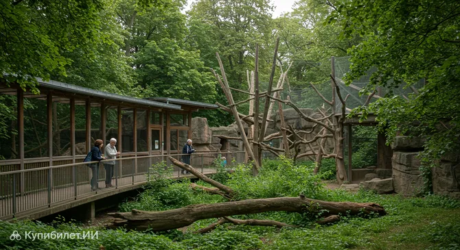 Зверинец в Фолькспарке Айкель