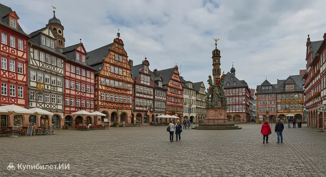 Рыночная площадь Хильдесхайма