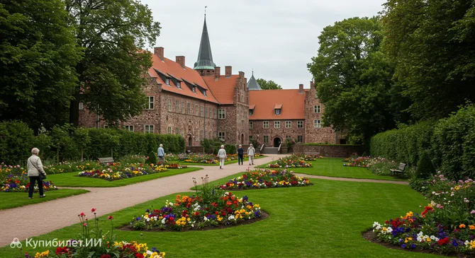 Парк замка Хузум