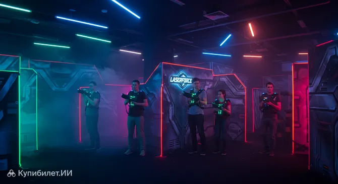 Арена лазертага в Киле