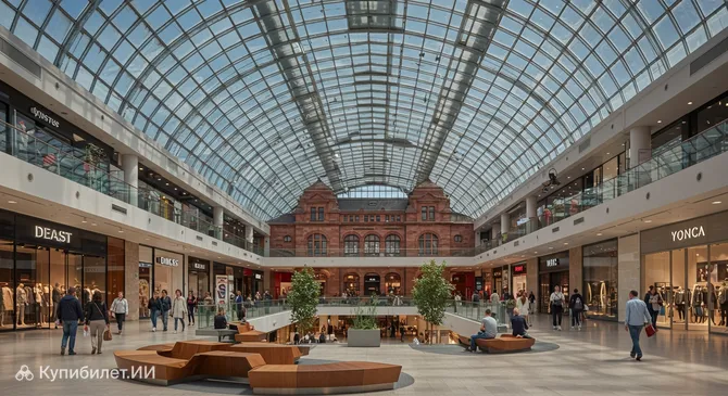 Променаден Лейпциг Главный вокзал