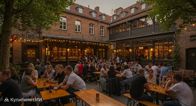 Пивной сад и паб Substanz