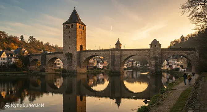 Старый мост через Лан в Лимбурге