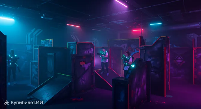 Арена лазертага в Майнце