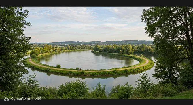 Излучина Старого Рейна в Ильверихе