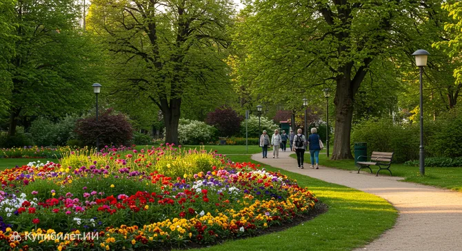 Городской парк Меммингена Новая Земля