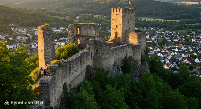 Руины замка Хоэнурах