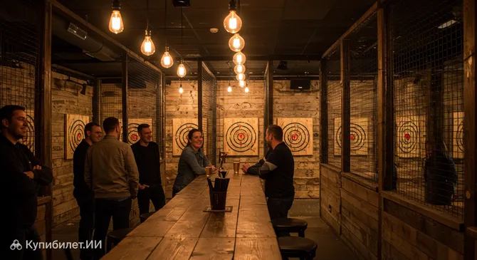 Бар метания топоров Мёнхенгладбах