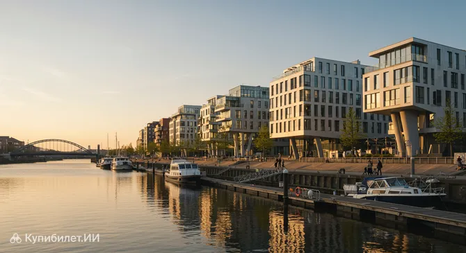 Городская гавань Мюльхайм Рурбания