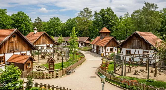 Мюлендорф, зоопарк Хеллабрунн