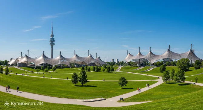 Олимпийский парк Мюнхена