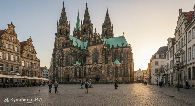Кафедральная площадь (Домплац) Мюнстера