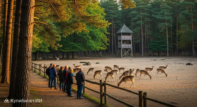 Вольер с ланями Нойнхоф