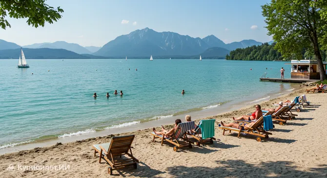 Купальный пляж Шрамль