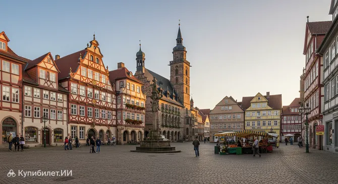 Рыночная площадь Кведлинбурга