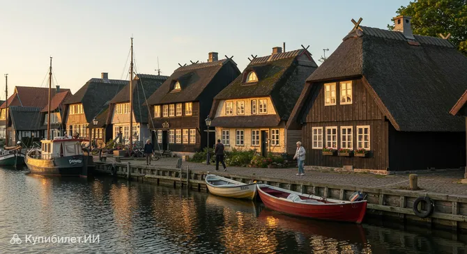 Историческая рыбацкая деревня Хольм