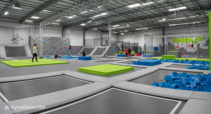 Батутный парк и экшн-арена Шверин