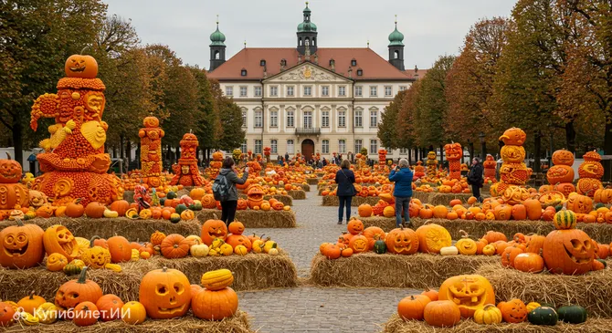 Фестиваль тыкв в Людвигсбурге