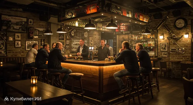 Бар V8 Отеля