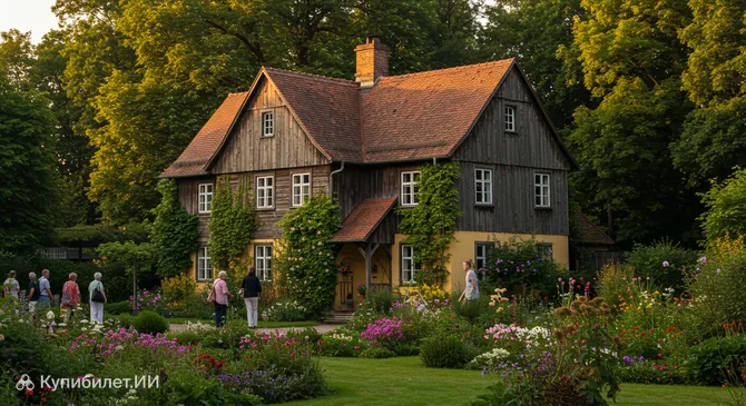 Домик в саду Гёте