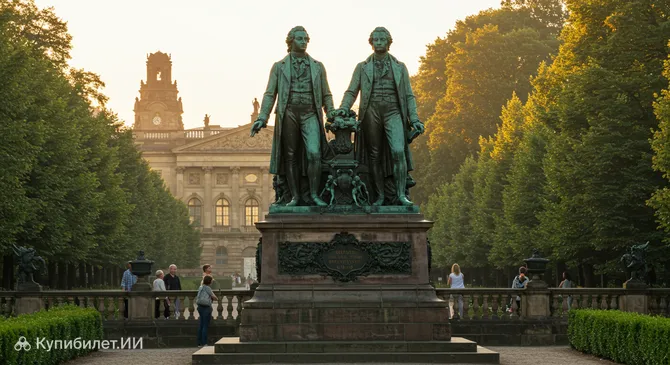 Памятник Гёте и Шиллеру