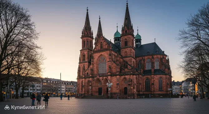 Церковь Маркткирхе в Висбадене