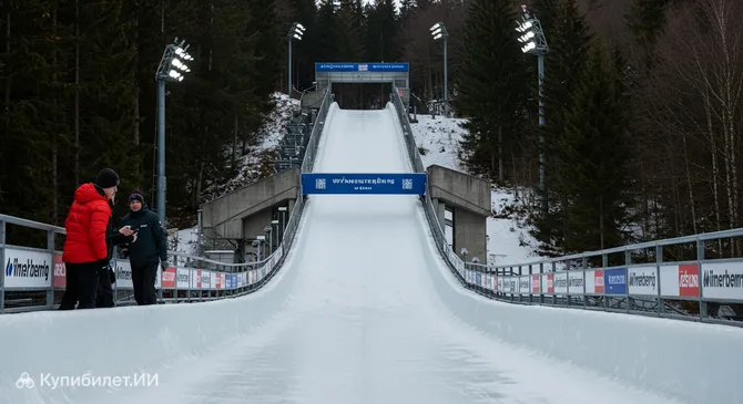Бобслейная, саночная и скелетон-трасса Винтерберга