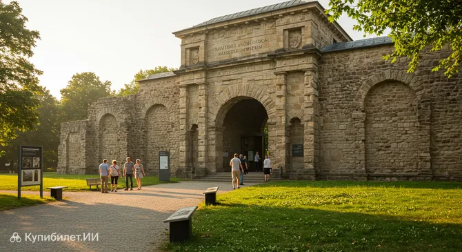Археологический парк Ксантен, вход «Центр города»