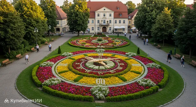 Цветочные часы