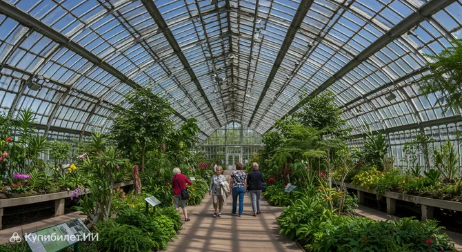 Оранжереи Ботанического сада