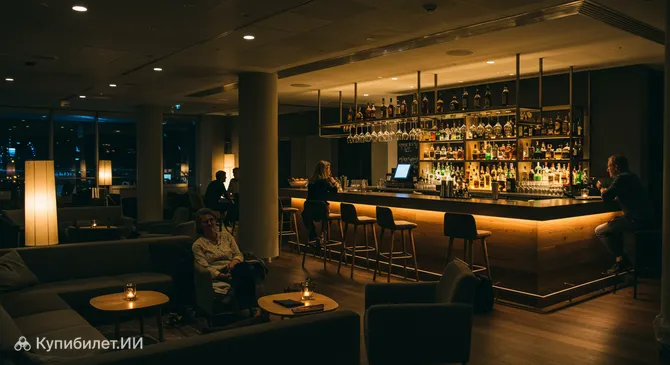 Бар при аэропорт-отеле