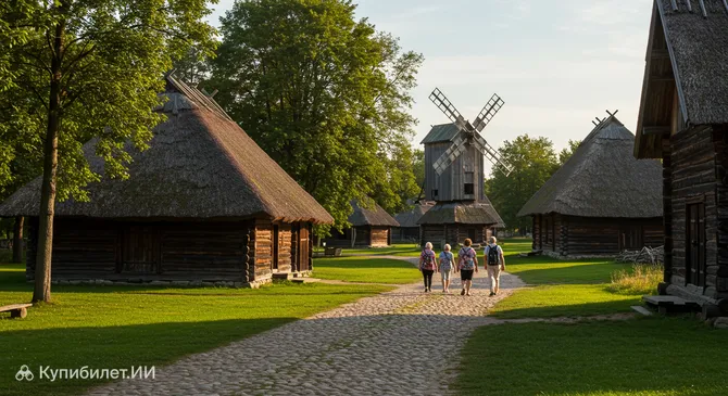 Эстонский музей под открытым небом