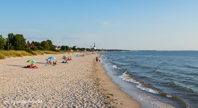 Пляж Пирита