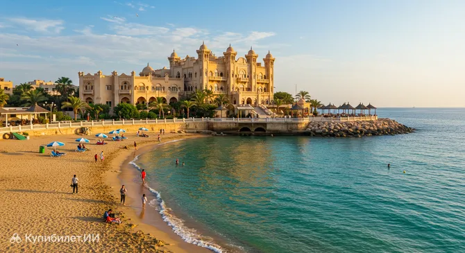 Пляж Монтаза